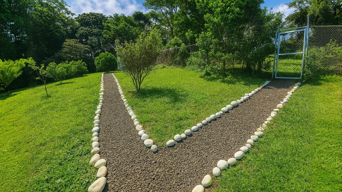 Hillside Stone Path